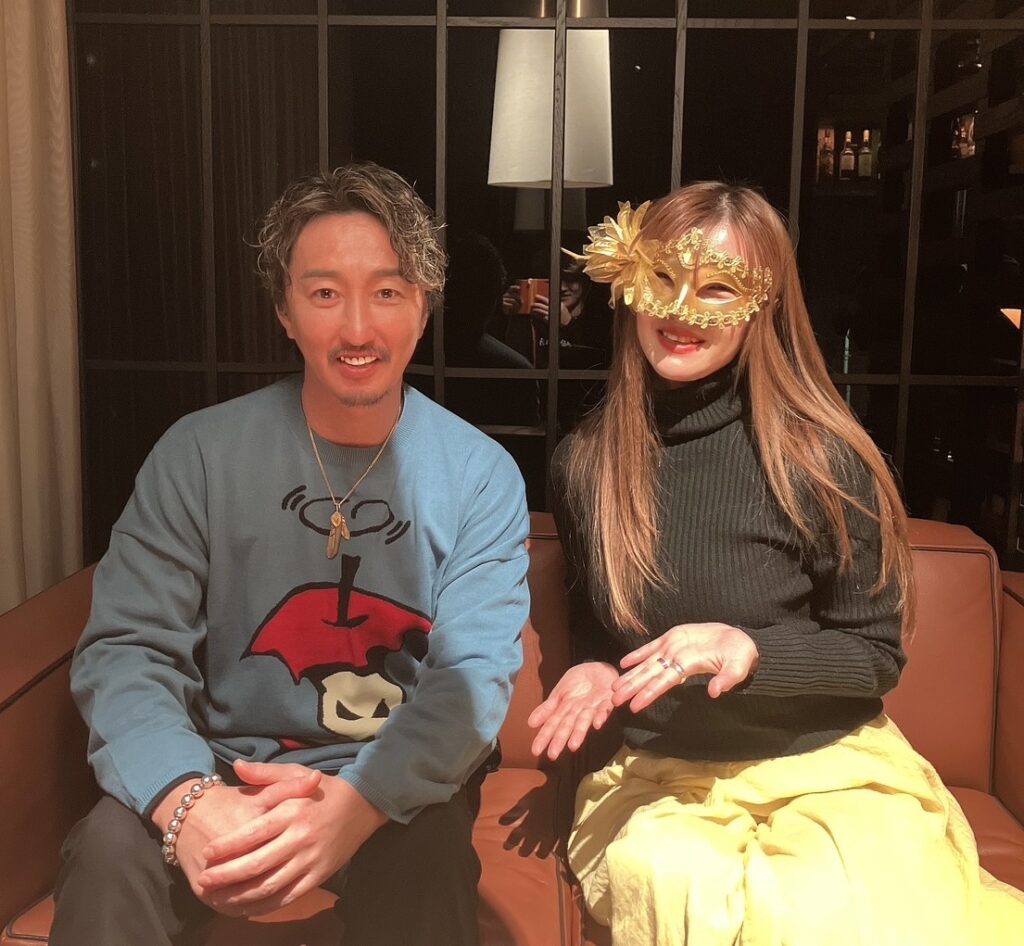 経営者三浦会長、Marie.へご来店！